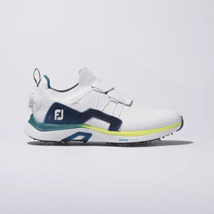 Sepatu Golf Footjoy Hyperflex Boa White Blue Original Diskon