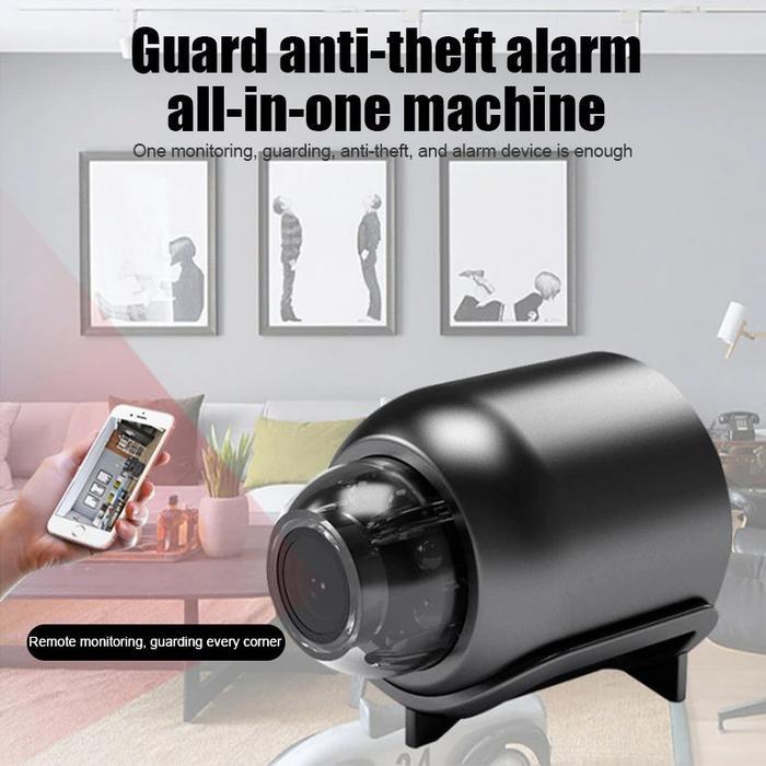 Promo X5 Kamera Cctv Mini Kamera Keamanan Wifi Kamera Kecil Hd 1080P Kamera Keamanan Bluetooth Cctv
