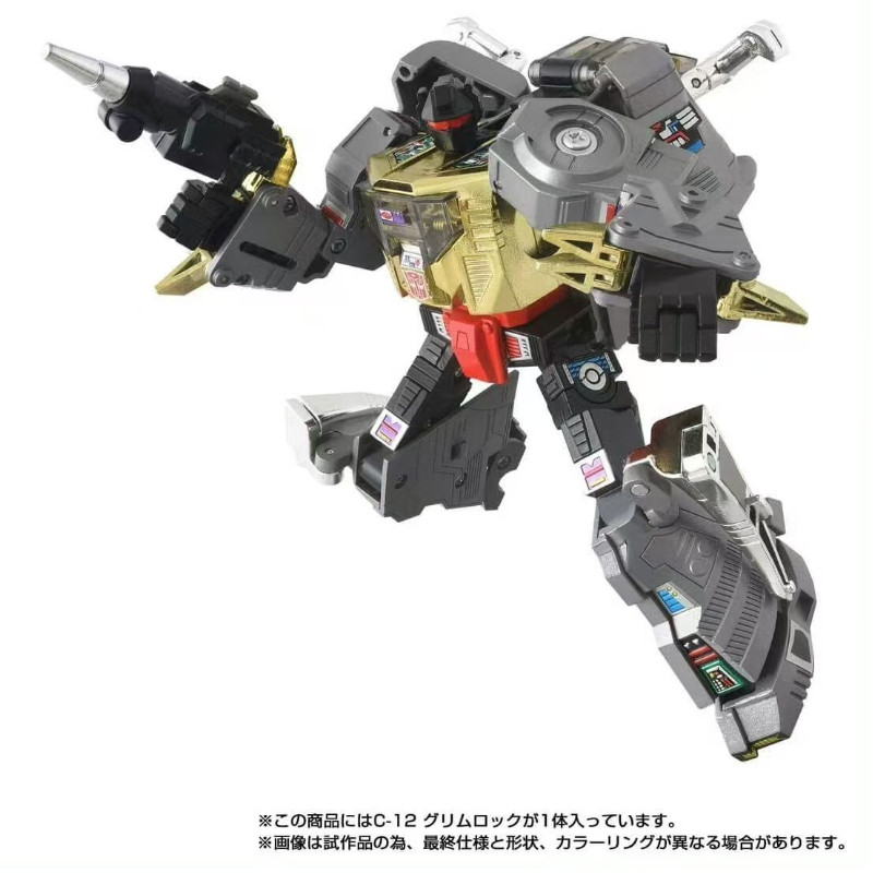 Brand New Transformers 40th Missing Link C12 Grimlock G1 Studio Movie Model Cartoon Action Figure