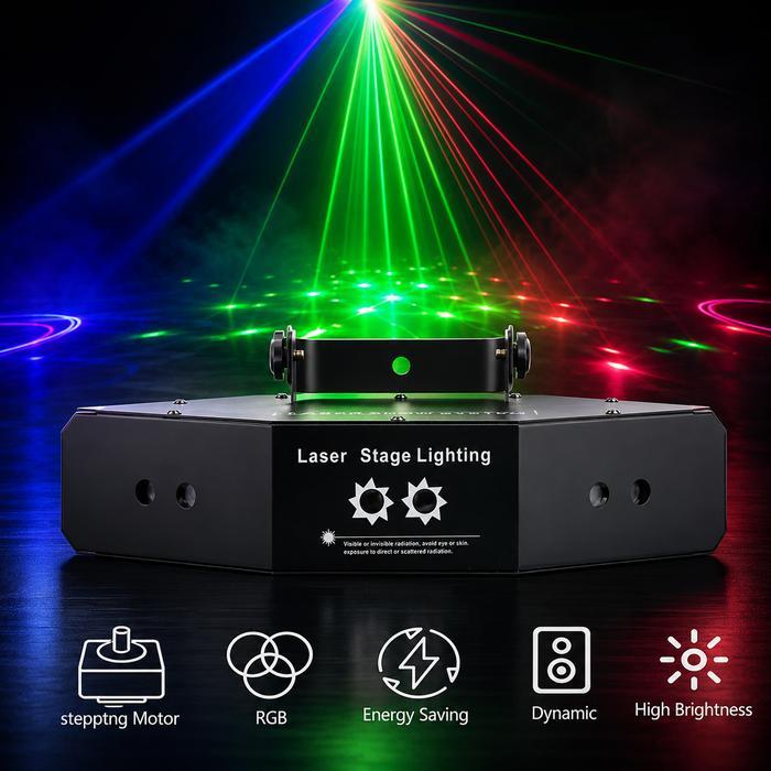 Lampu Laser Lighting Panggung Party Disco Light Lampu Disko Panggung
