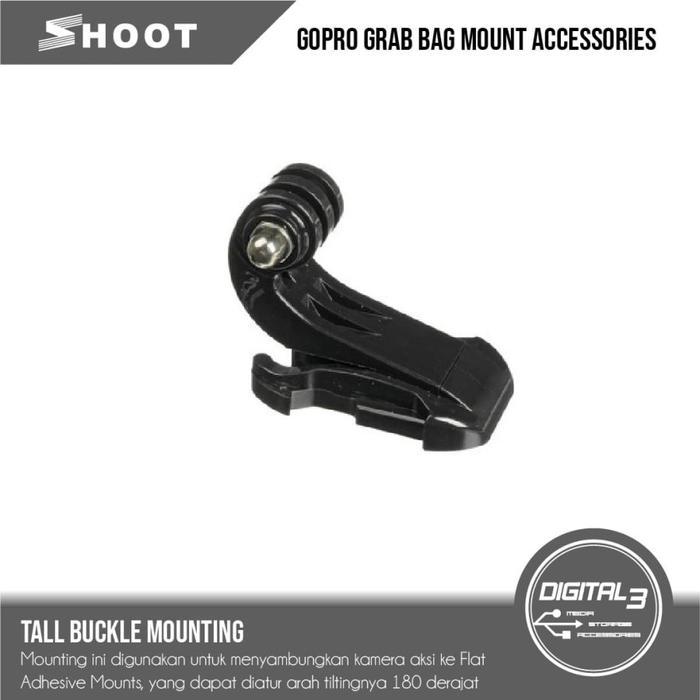 Diskon Grab Bike Mount Gopro Mounting Helm Gopro Helmet Mount Original
