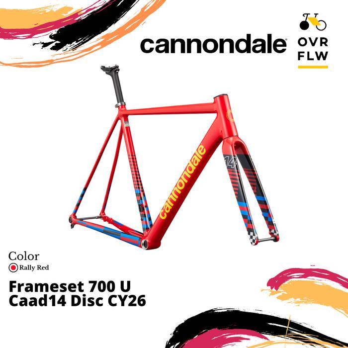 FRAME SEPEDA CANNONDALE CAAD 14 Frameset 700 U Caad14 Disc CY26 RRD