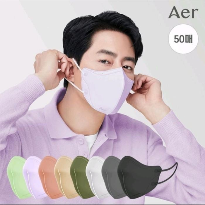 [1 PCS] MASK AER PEAK V KF94 MASKER MEDIS AER PRO/MASKER PREMIUM KOREA