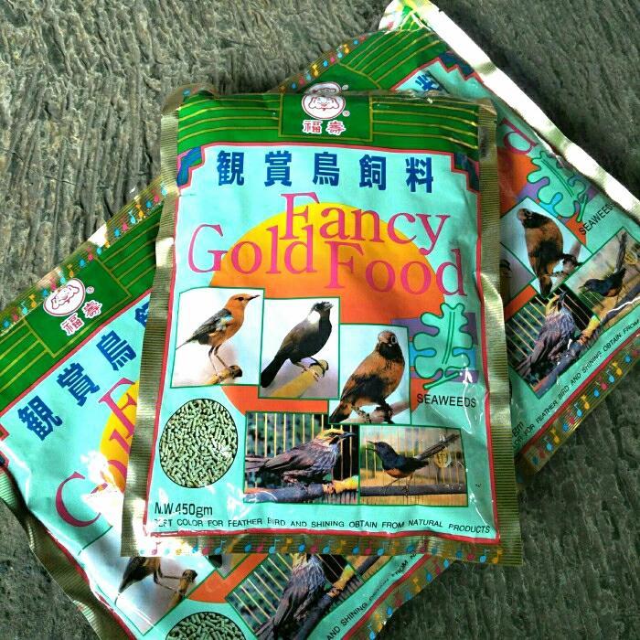 VOER/PUR FANCY RUMPUT LAUT 450 GR FANCY GOLD FOOD PAKAN BURUNG