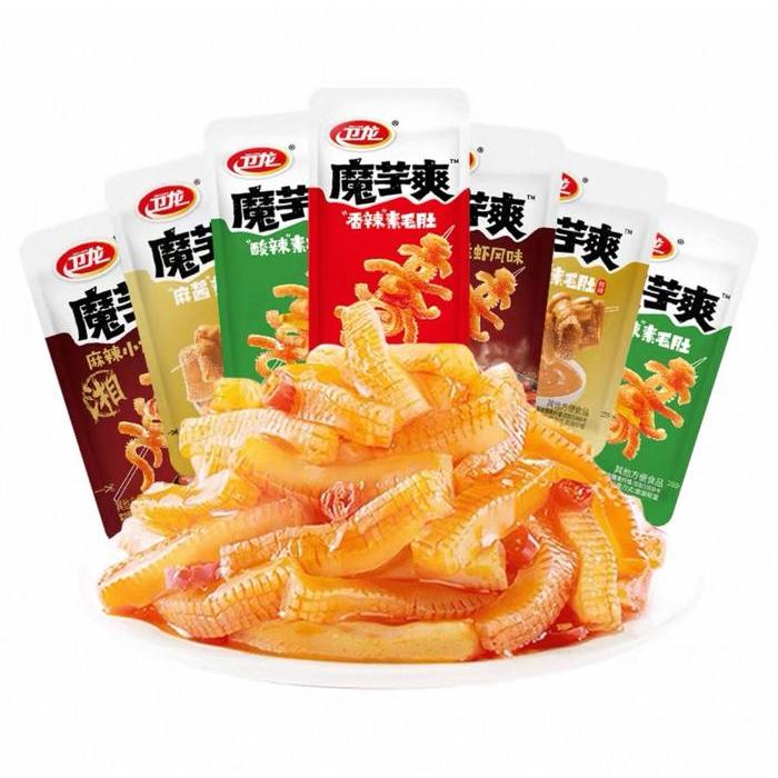 VIRAL Weilong Konjac Snacks China / Mo Yu Shuang / Import Cina / Cemilan Cina