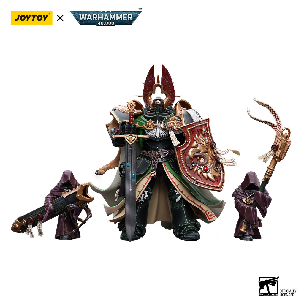 JOYTOY Warhammer 40k 118 Action Figures Dark Angels Primarch Lion El'Jonson