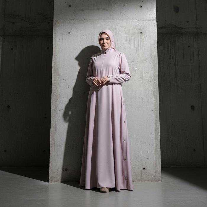 Baju Gamis Liyana Dress Casual Jeel Boutique