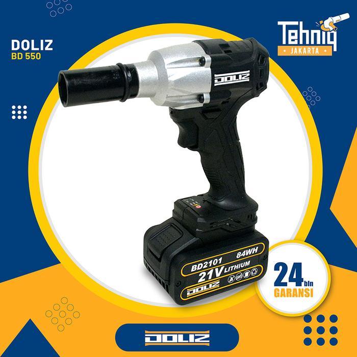 ALAT PEMBUKA BAUT DOLIZ CORDLESS IMPACT WRENCH BD550 BRUSHLESS