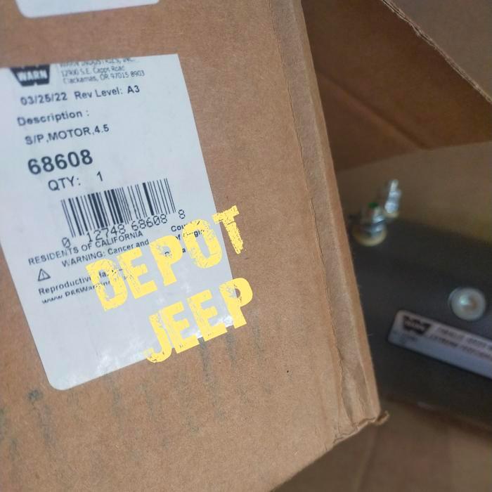 DINAMO MOTOR WINCH WARN 9.5XP