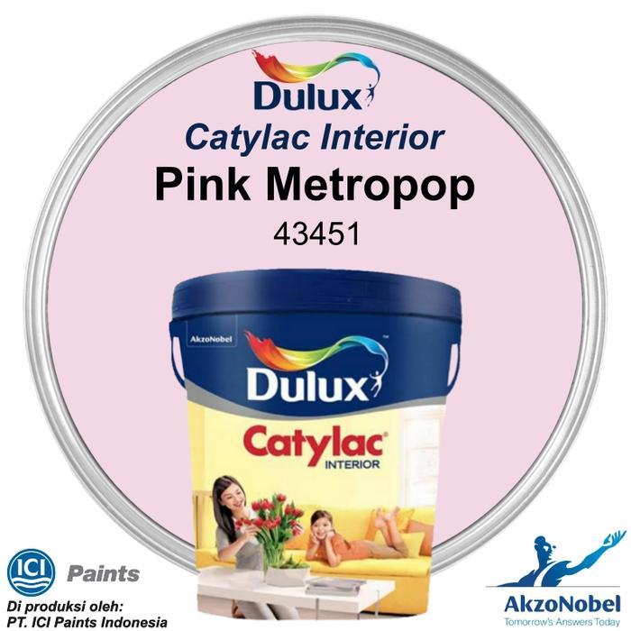 Cat Dulux Catylac Interior 5 Kg - Pink Metropop 43451 #Gratisongkir