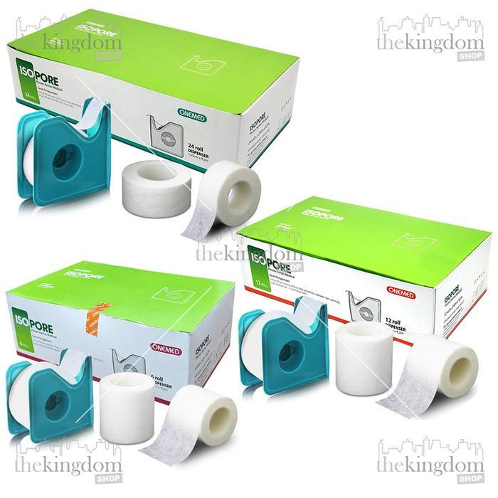 Onemed Isopore Plester Kertas Medical Tape Plaster Selotip Micropore