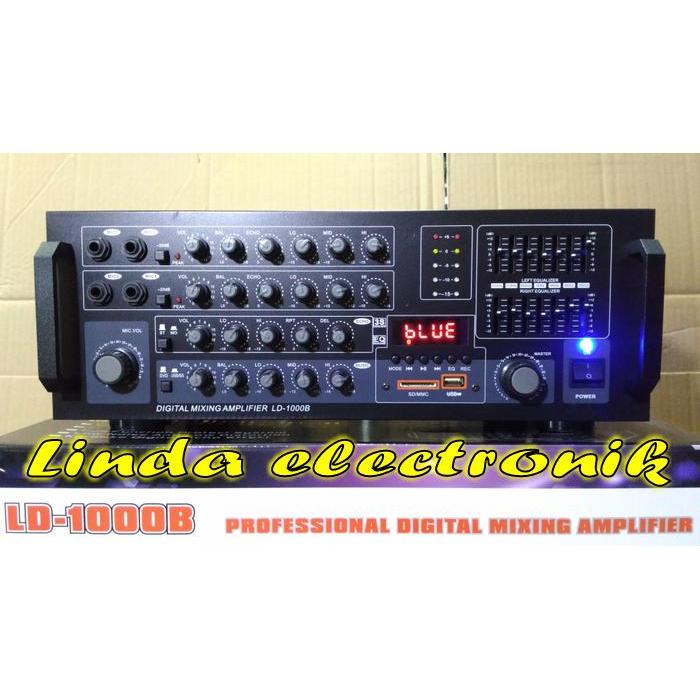 Amplifier Karaoke Lad Ld 1000B Kualitas Bagus Lad Ld1000B #Gratisongkir