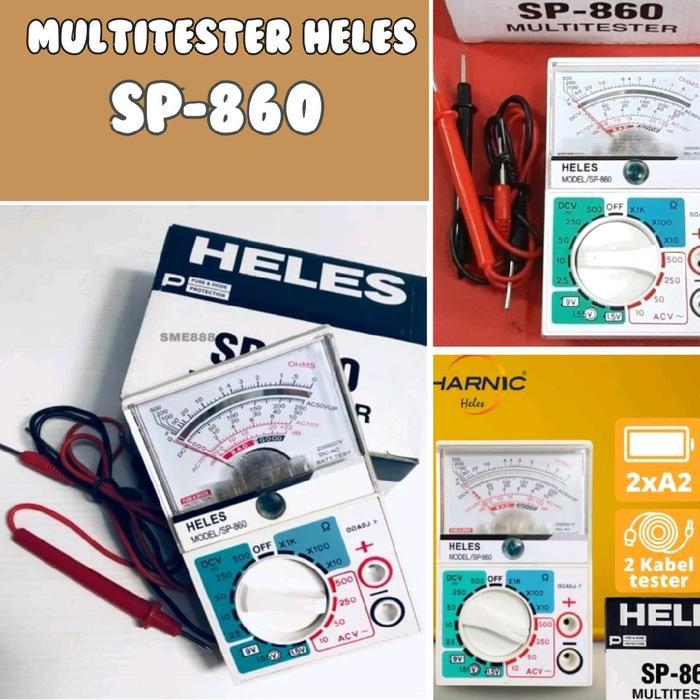 RELMARAMA Multitester heles SP860 Multitester Analog Heles Avometer Heles