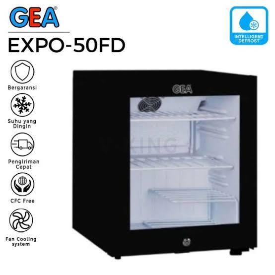 GEA Mini Showcase EXPO50FD Black