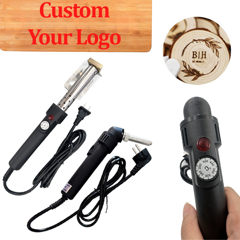 Personalized Customization Electric Branding Iron Stamp Logo Customized Handheld Hot Stamping Stamp