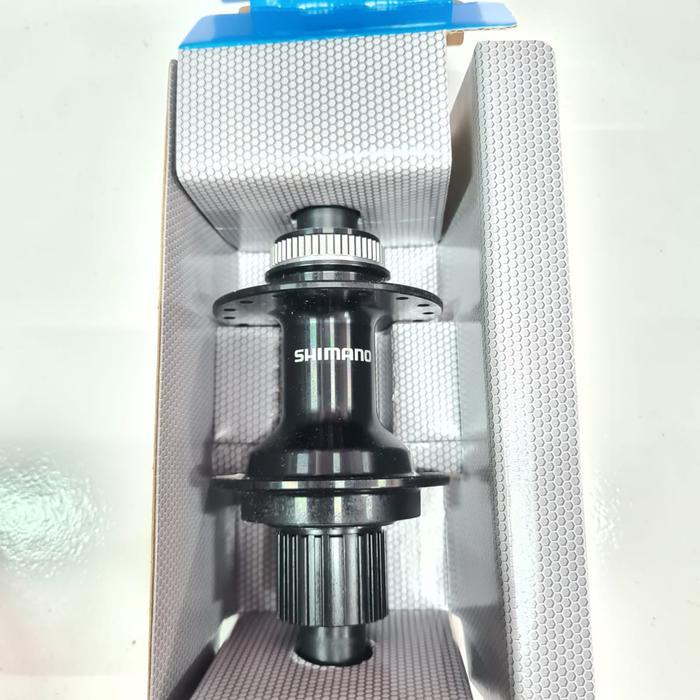 REAR HUB FREEHUB HUB BELAKANG SHIMANO DEORE MT410 32H CENTER LOCK TA 12 X 142MM THRU AXLE 12 SPEED