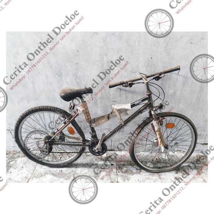 Polygon siera tahun 1992 sepeda antik jadul onthel kuno klasik mtb gunung mini lipat balap langka ko