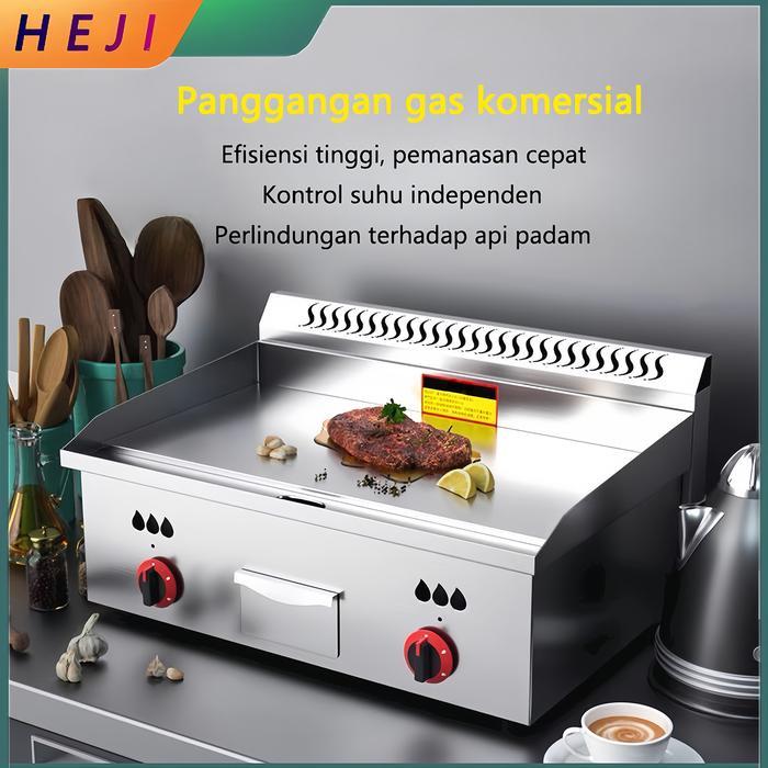 Diskon Burger Griddle Heavy Duty Burger Griddle Gas Type Burger Griddle For Business Burger Griddle