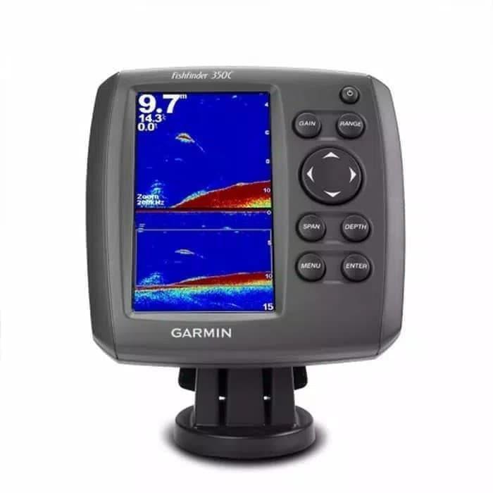 GPS Garmin Fishfinder 350c Bekas Lengkap / Garmin 350 c / Garmin 350
