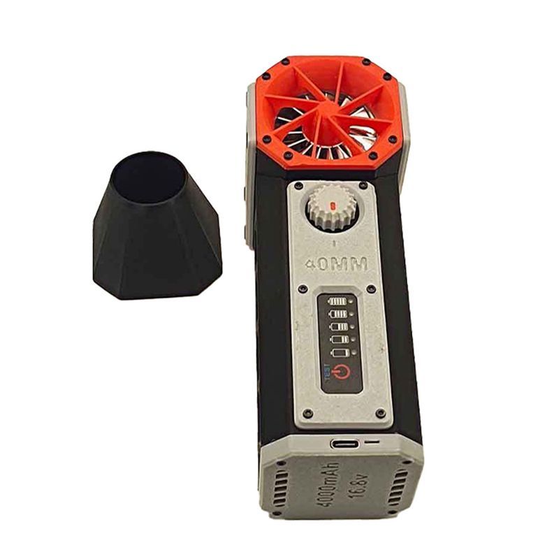 Hot Trend-Mini Air Blower Handheld Electric Fan 40MM Brushless Motor Violent Blower Wind Speed 56M/S