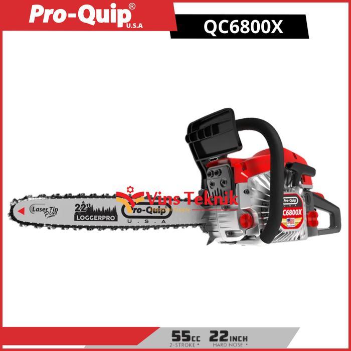 Gergaji Kayu Pohon Chainsaw Chain Saw 22Inch Proquip Qc 6800 Qc6800X