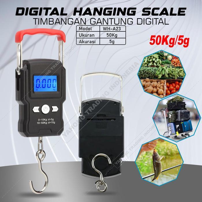 Timbangan Gantung Digital Buah Sayur Hewan Sembako Beras 50Kg