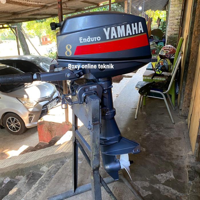 MESIN TEMPEL YAMAHA 8 PK 2 stroke E8DMHL mesin tempel kapal 8 hp