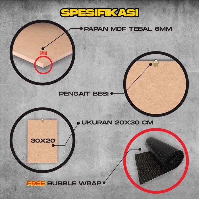 Top Hiasan Dinding Aesthetic Pajangan Poster n Kamar Cowok Keren 20x30cm