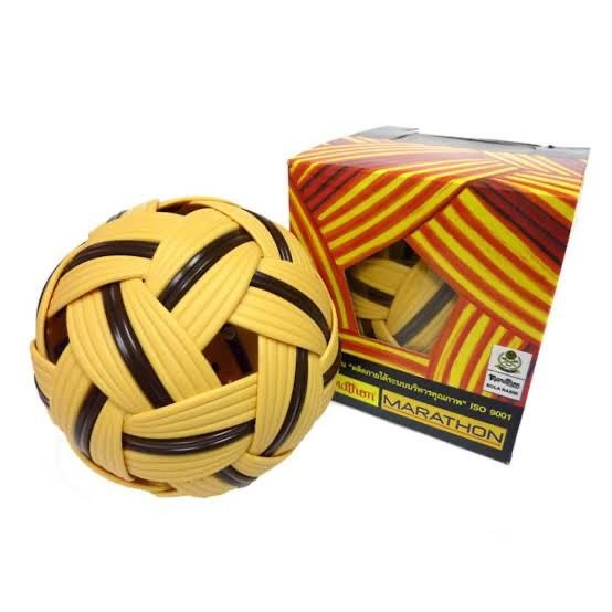 Bola Takraw Marathon 301 - Bola Sepak Takraw 301 PRO Free Box Murah