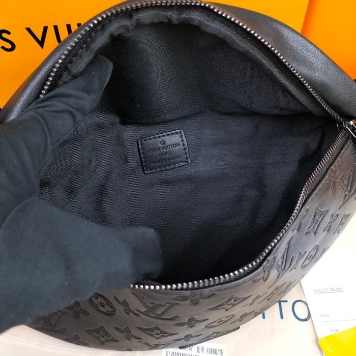 Stok Terbatas! Waistbag Pria Import Lv1100 Leather Miror Terlariss !!