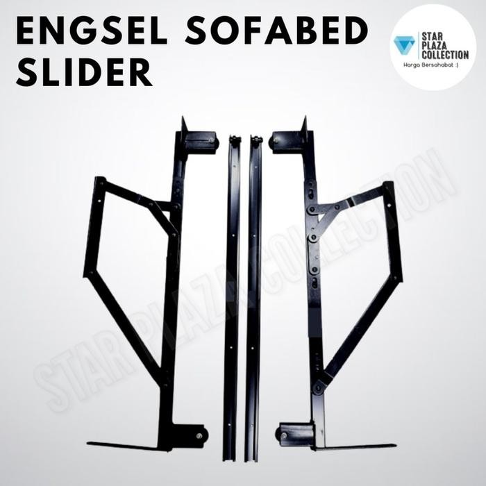 ENGSEL MEKANIK SOFABED RECLINER SLIDING / REKLENING SOFA BED TARIK