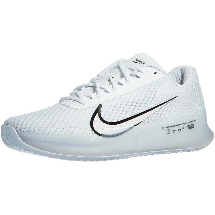 Sepatu Tenis Pria Nike Zoom Vapor 11 White/Black Men's Shoes