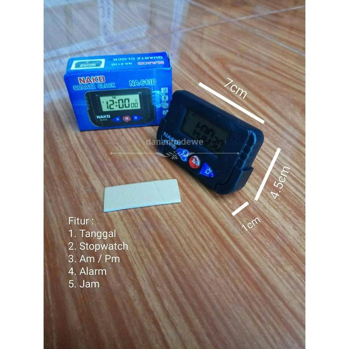 Jam Digital kecil / jam untuk di mobil