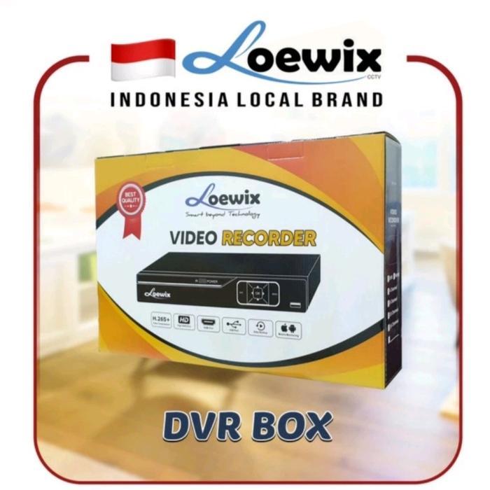 LOEWIX 5 MP DVR 4 CHANNEL LX-9504 4CH XMEYE FULL CHANNEL 5MP 6:1