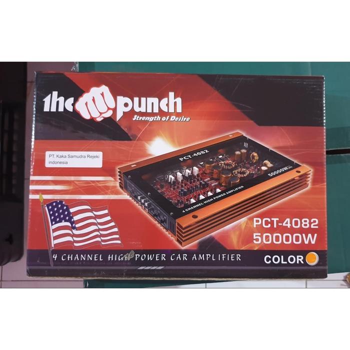 Power 4 Channel The Punch Pct-4082