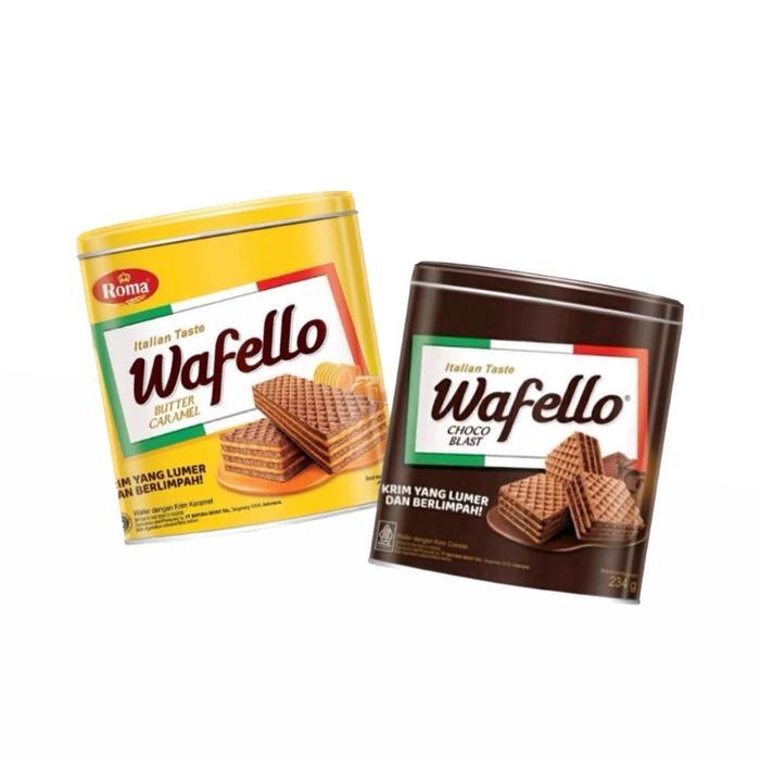 Wafello Kaleng Choco & Butter Caramel