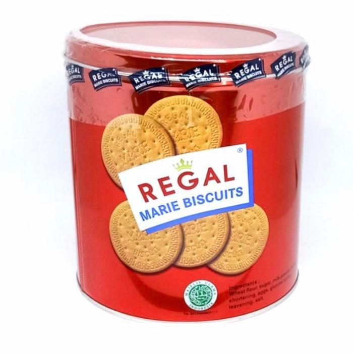 Biskuit Regal Marie kaleng bulat