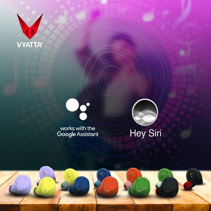 VYATTA AIRBOOM PRO 3 TWS BLUETOOTH HEADSET - Touch, HD, Long Battery