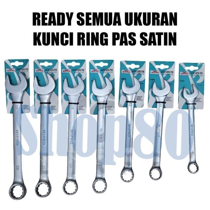 Wipro Kunci Ring Pas Satin Crv 41 42 44 45 46 47 48 50 55 60 Mm