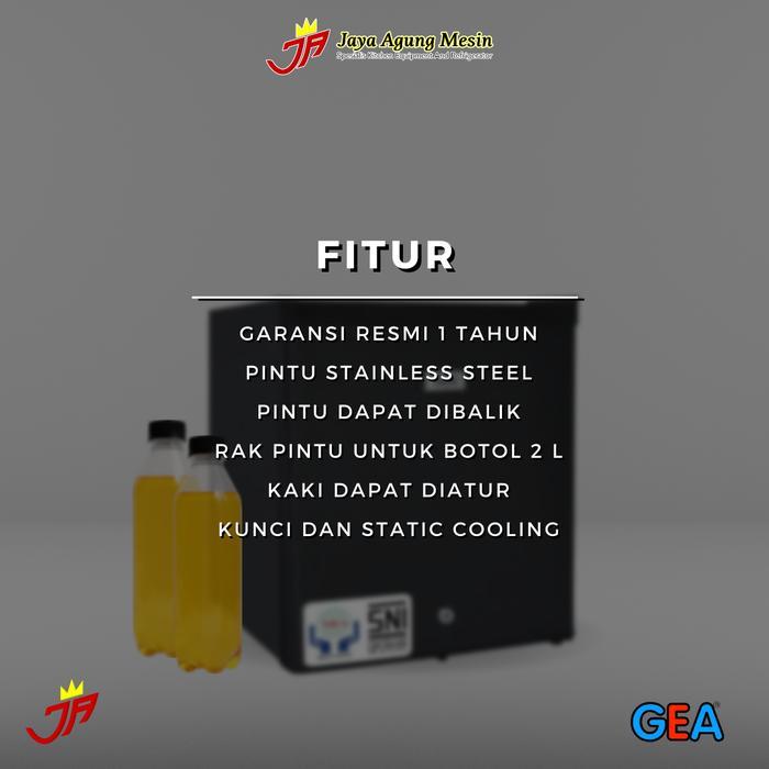 Gea Kulkas Portable Rs-06Dr (Black)/Kulkas Mini Gea/