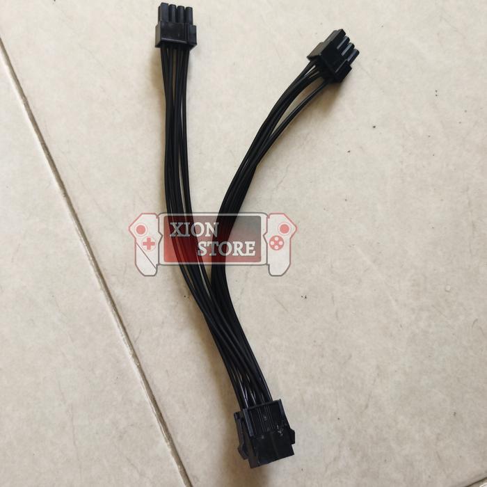 ns2x- 6Pin Pcie Splitter To 2X 8Pin Pci Express Power 6 Pin To 2X 6+2Pin Vga