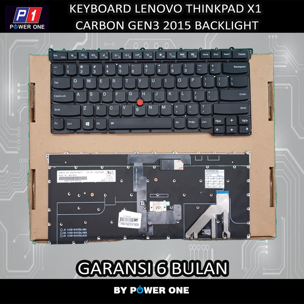 Keyboard Lenovo Thinkpad X1 Carbon GEN3 2015 Backlight
