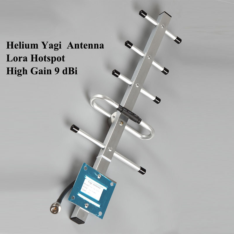 PROMO   Lorawan 868mhz yagi antenna 9dBi  long range transmission eu868 lora hotspot bobcat helium m