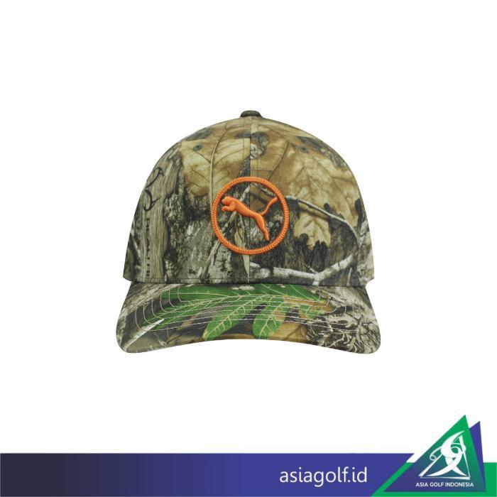 Murah Cap Golf Puma X Realtree SS25 Golf Topi Golf Terlaris