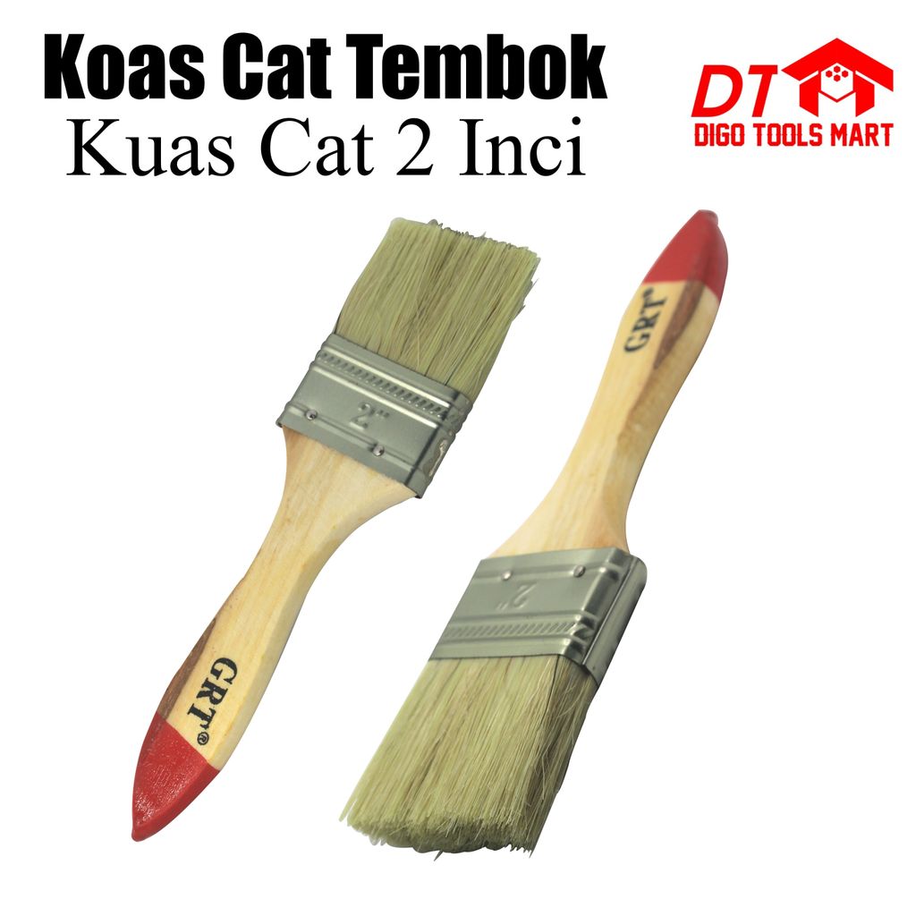 Kuas Cat Koas Cat 2 Inci Murah