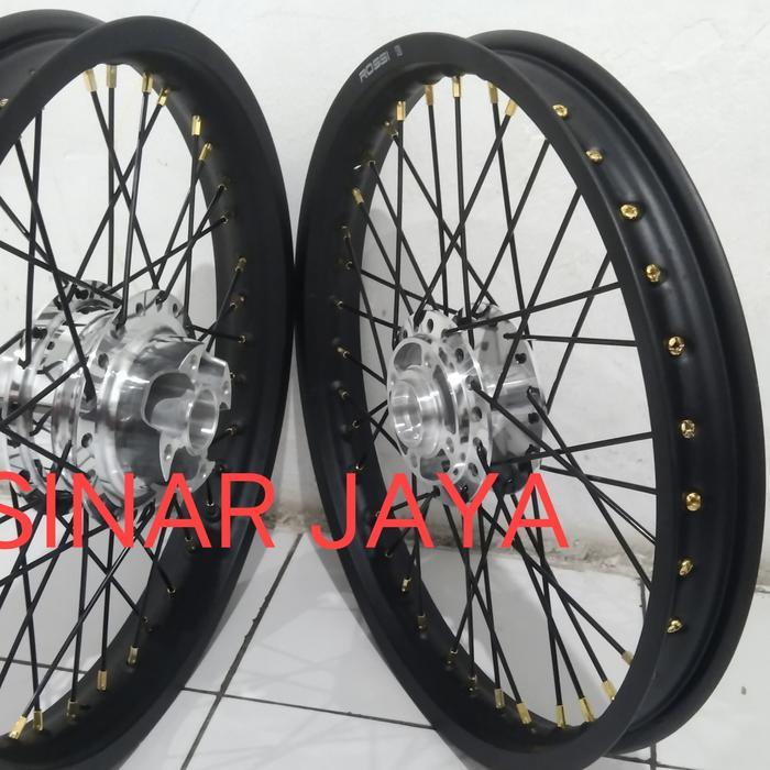 Paket Velg Jari Ring 17 Supra X 125 Dd Supra X 125 Fi Blade New
