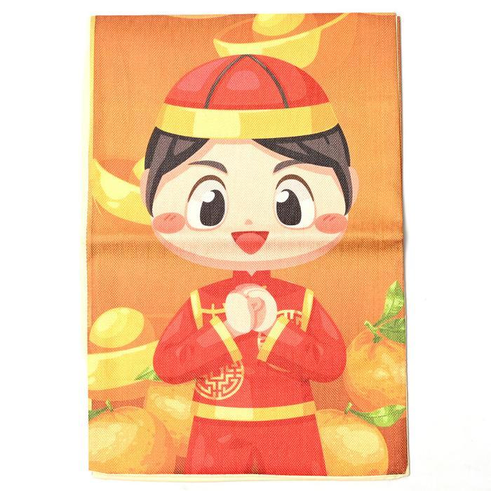 Rambla - Bunny & Klin Table Runner Imlek Gold