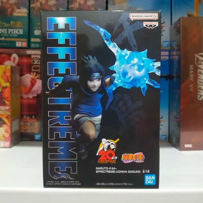 BANPRESTO EFFECTREME NARUTO 20TH ANNIVERSARY FIGURE SASUKE KODE 727