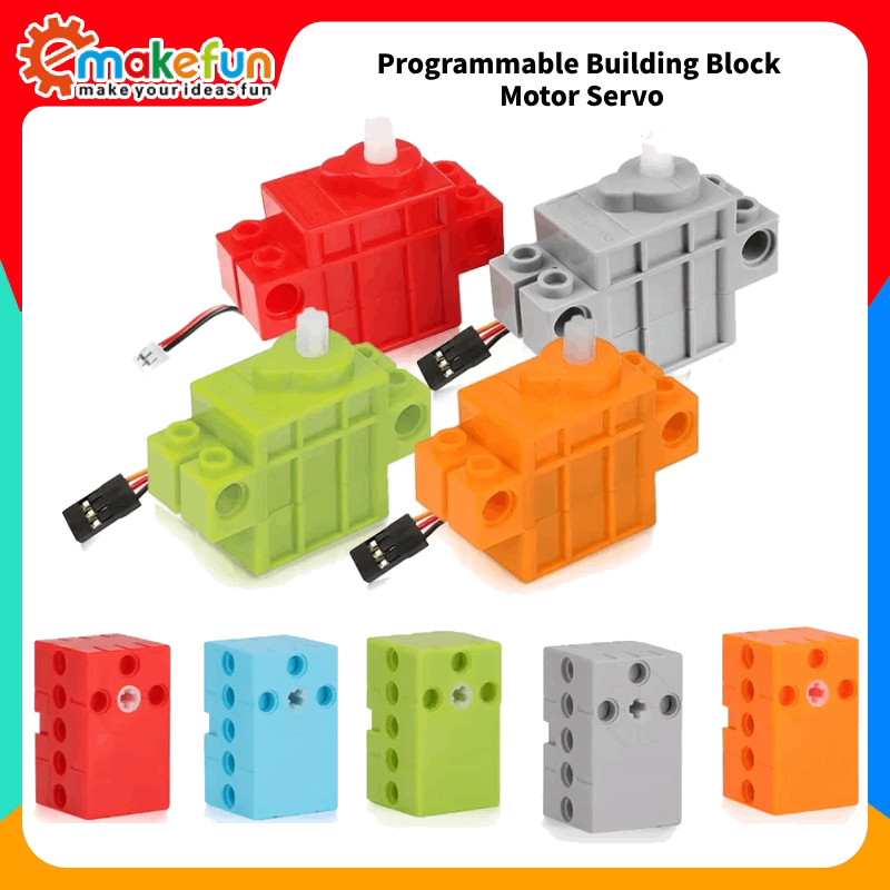 2KG Programmable 270 360 Servo Motor Compatible With Lego Building Blocks For Arduino Projects DIY