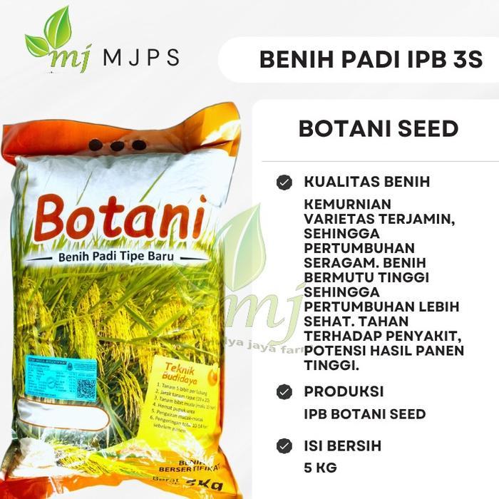 Benih Padi Unggul IPB 3S BOTANI SEED IPB 5KG
